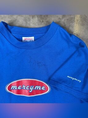 Merch Me T-Shirt Size Small Hanes Y2K 2000s Band Tee Skater Grunge Christian Pop